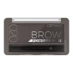 Pudra pentru sprancene Brow, 020 Ash Brown, 4 g, Catrice