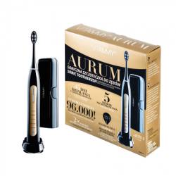 Periuta de dinti electrica VITAMMY Aurum Negru-Auriu, 96000 vibratii/min, 5 moduri de periaj
