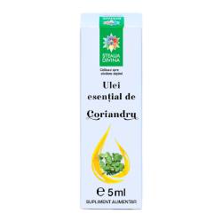 Ulei esential de Coriandru, 5 ml, Steaua Divina