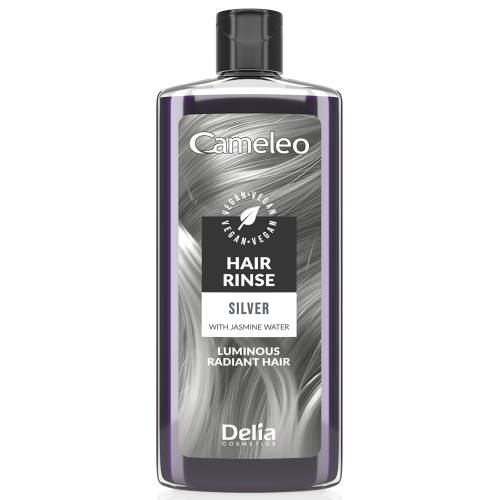 Lotiune nuantatoare pentru par Argintiu, 200ml, Delia Cosmetics