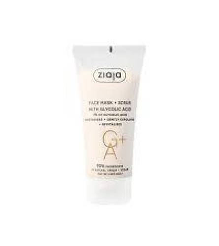 Masca si scrub facial cu acid glicolic, 55 ml, Ziaja
