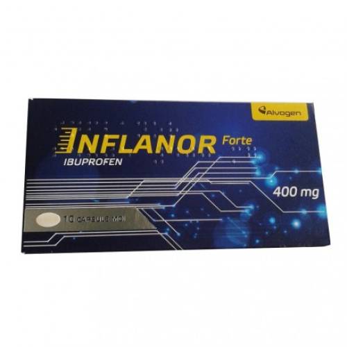Inflanor 400 mg,10 capsule moi