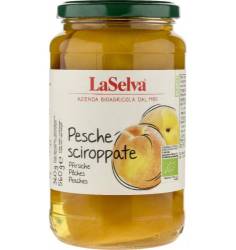 Compot de piersici, eco-bio si fairtrade, 560 g, LaSelva
