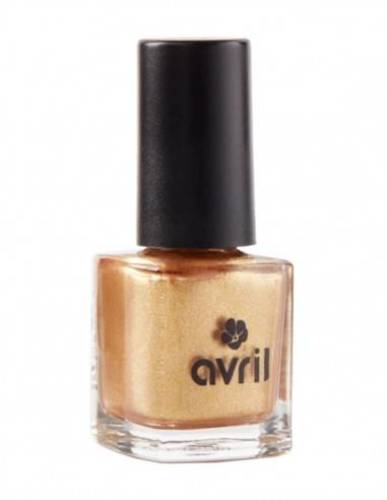 Lac de unghii auriu Pearly Gold, 7 ml, Avril