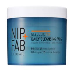 Dischete exfoliante Glycolic Fix, 60 bucati, NIP+FAB