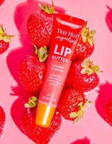 Balsam De Buze cu capsuni, Sugarlips Lip Butter Strawberry, 15 g, Tree Hut