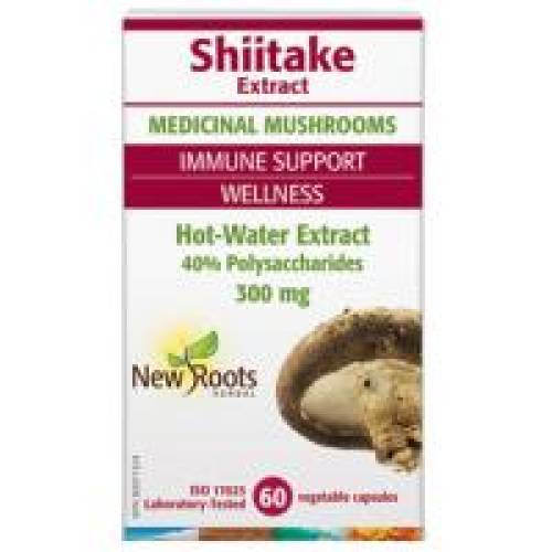 Shiitake Extract 60cps NEW ROOTS