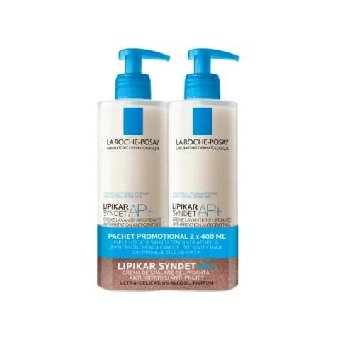 La Roche Posay Pk Lipikar AP+ Syndet 2 x 400 ml