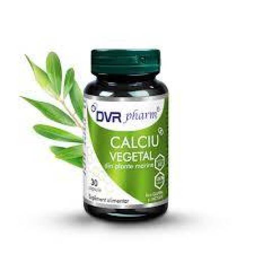 Calciu vegetal, 30 capsule, DVR Pharm