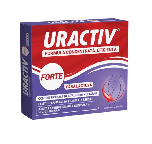 Uractiv Forte fara lactoza 20 capsule