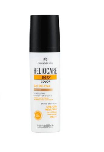 Heliocare 360 Gel Oil - Free cu pigment de colorare Bronze SPF50 50 ml