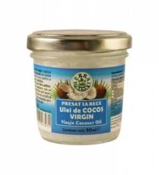 Ulei de cocos virgin presat la rece, 90 ml, HERBAVIT