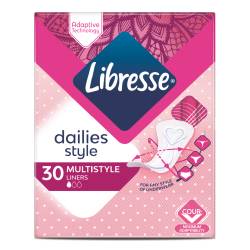 Absorbante zilnice Multistyle Normal, Libresse, 30 bucati