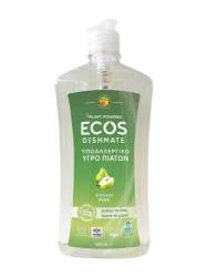 Detergent lichid pentru vase cu pere, 500 ml, Ecos