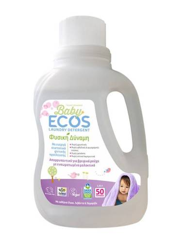 Detergent pentru hainutele bebelusilor cu lavanda si musetel, 1.5 L, Ecos