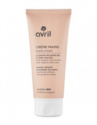 Crema hidratanta de maini cu unt de shea, 100 ml, Avril