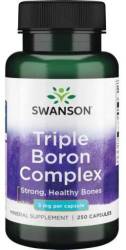 Triple Boron Complex, 3 forme de BOR, 3mg, 250 capsule, Swanson