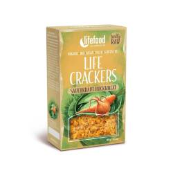 Lifecrackers raw cu varza murata eco-bio 90g - Lifefood