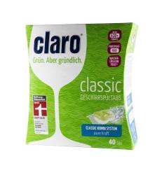 Tablete eco-bio pentru masina de spalat vase 40 tablete 640g - Claro