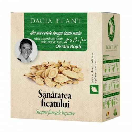 Ceai Sanatatea Ficatului 50g - Dacia Plant
