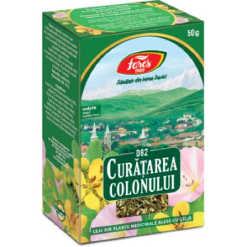 Ceai Curatarea Colonului 50g - Fares