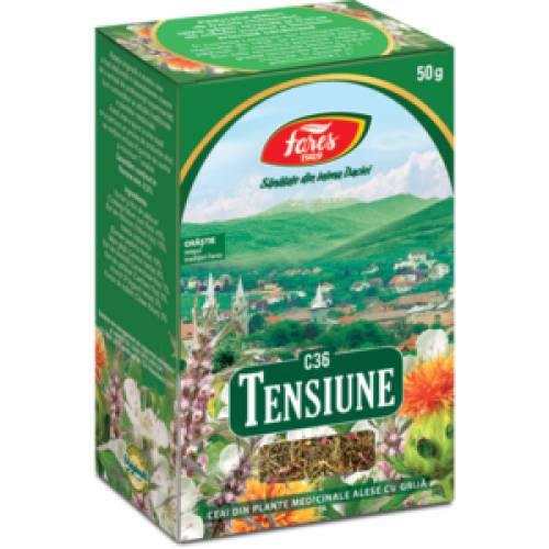 Ceai Tensiune (hipertensiune) - C36 - 50g - Fares