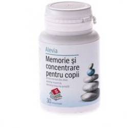 Memorie si concentrare pentru copii 30cpr, Alevia