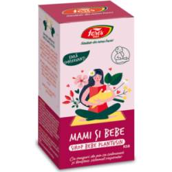 Sirop pentru copii Plantusin Mami si Bebe R58, 100ml - Fares
