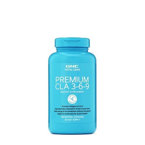 GNC TOTAL LEAN PREMIUM CLA 3-6-9 X 120 CAPSULE GELATINOASE MOI