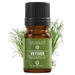 Ulei esential de Vetiver, 5ml - Mayam