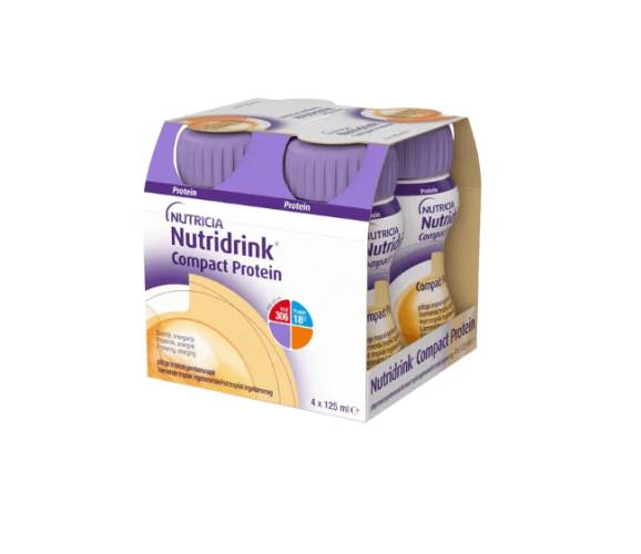 Nutridrink Compact Protein cu aroma de ghimbir tropical picant 4 bucati x 125 ml