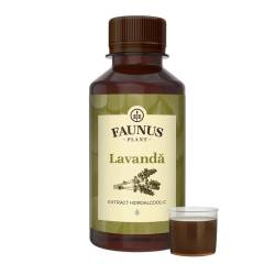 Faunus Tinctura Lavanda, 200 ml – pentru relaxare, somn profund si echilibru nervos