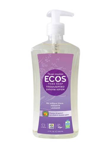 Sapun cu lavanda hipoalergen, 500 ml, Ecos