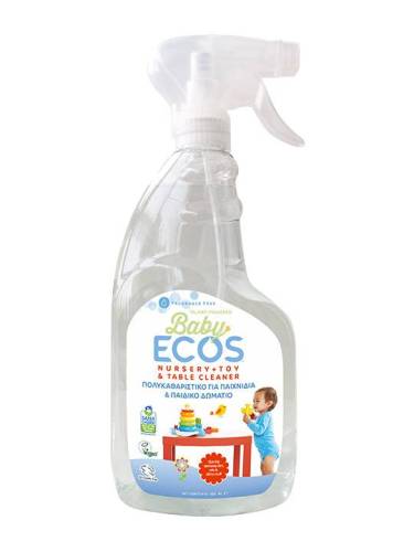 Solutie de curatat pentru camera bebelusului si jucarii, hipoalergen, 650 ml, Ecos