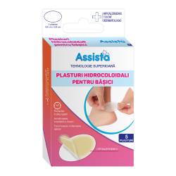 Plasturi hidrocoloidali pentru basici, mix, 6 bucati, Assista