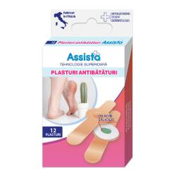 Plasturi antibataturi, 12 bucati, Assista