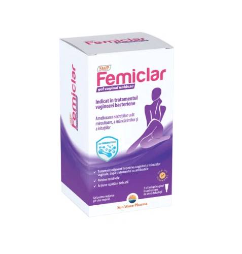 Femiclar Gel vaginal 7 unidoze 5 ml