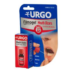 URGO Filmogel Afte și răni bucale mici cu aroma de fructe, 6 ml
