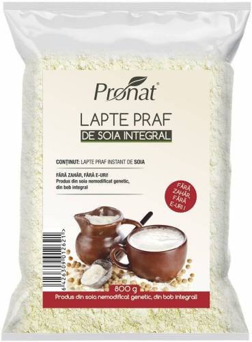 Lapte praf instant de soia 800g - Pronat