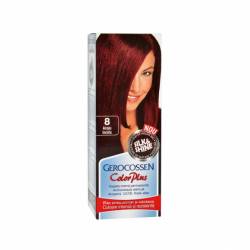Vopsea de par, nuanta 8 acaju inchis, Color Plus, 50g - Gerocossen