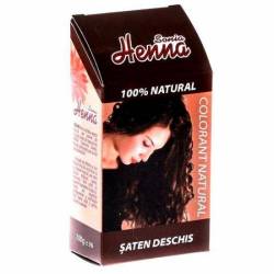 Colorant pentru par, saten deschis, 100g - Henna Sonia