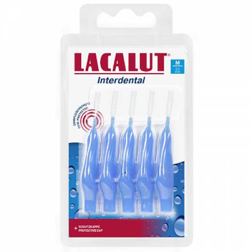 Periute interdentare M 3mm, 5bucati - Lacalut