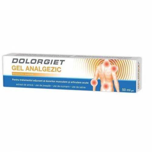 DOLORGIET GEL ANALGEZIC 50ml, Zdrovit
