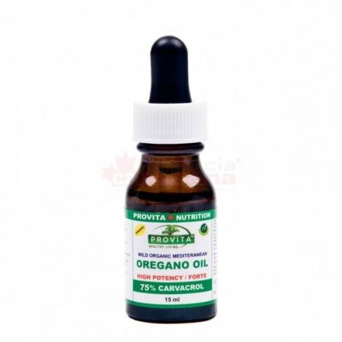 Ulei esential de oregano salbatic (75% carvacrol) 15ml - Organika