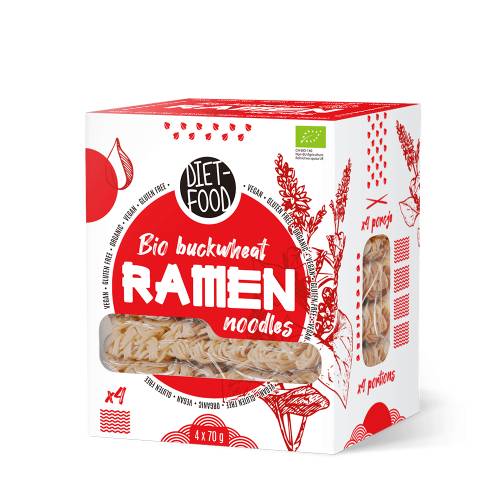 Paste Ramen tip Soba 100% hrisca, eco-bio, 280g - Diet Food