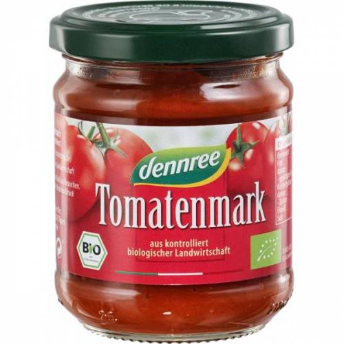 Pasta de tomate 22% substanta uscata, eco-bio, 200g - Dennree