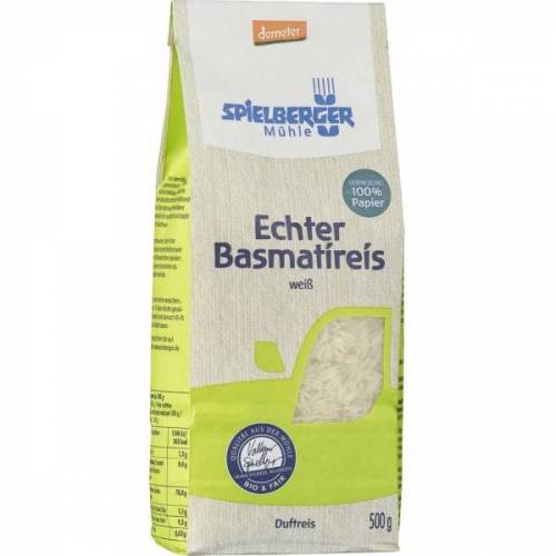 Orez basmati alb, eco-bio, 500g - Spielberger