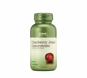 Herbal plus cranberry juice concentrate, concentrat din suc de merisor, 90cps - Gnc