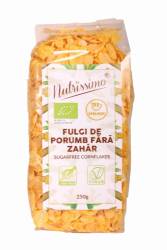 Fulgi de porumb, fara zahar, eco-bio, 250g - Nutrissimo