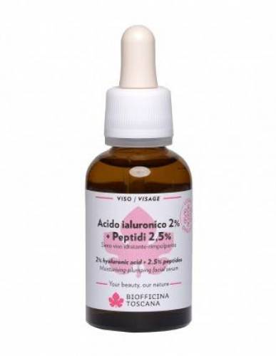 Ser de fata cu acid hialuronic si peptide, 30ml, Biofficina